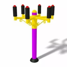 Living Room Outdoor Exercise Equipment 3d model