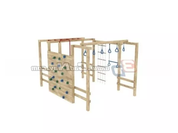 Personal Gym Equipment For Muscle Exercise 3d model