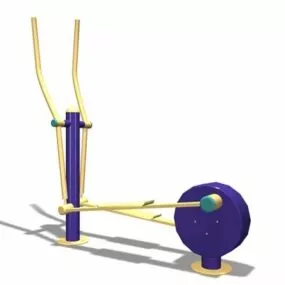 Park Outdoor Fitness Sky Stepper 3d model