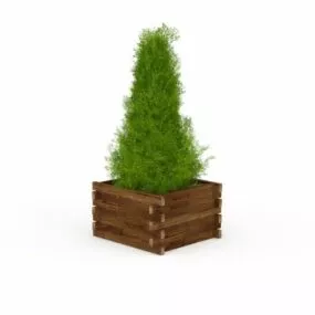 Planter Outdoor Garden Decoration 3d model