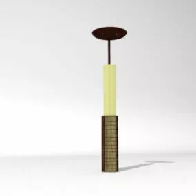 Outdoor Lighting Column Design 3d model
