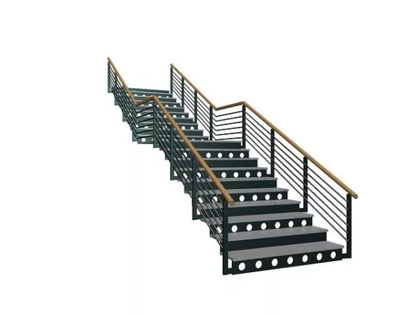 Stair Complex System Playground 3d model