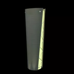 Pillar Column With Lights 3d model