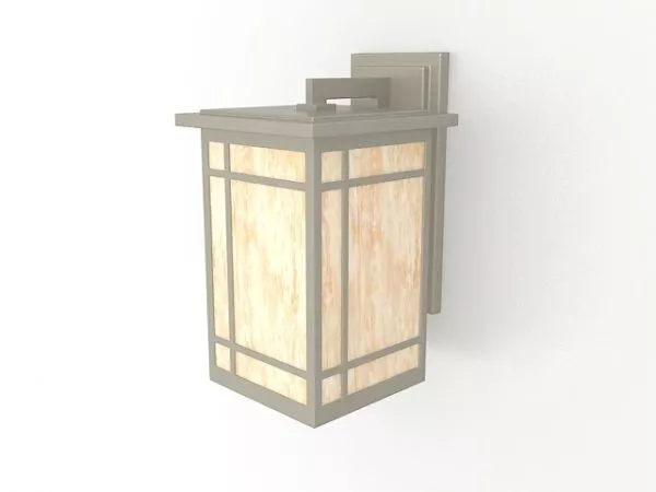 Glass Wall Light Modern 3d model