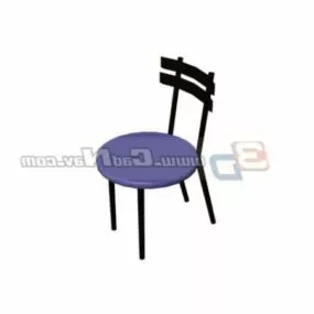 Furniture Outdoor Stackable Chair 3d model
