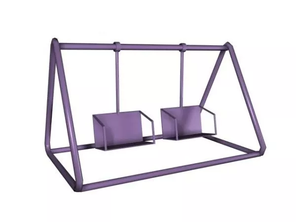 Kids Outdoor Swing 3d model Kids Outdoor Swing 3d model