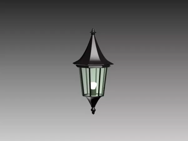 Outdoor Hotel Wall Sconce 3d model Outdoor Hotel Wall Sconce 3d model
