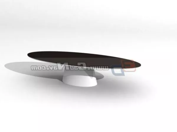 Oval Sofa Table Furniture 3d model Oval Sofa Table Furniture 3d model