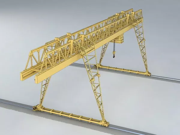 Tower Crane 3d model