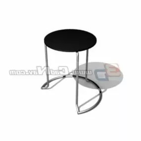 Modern Pu Cutty Stool Design 3d model