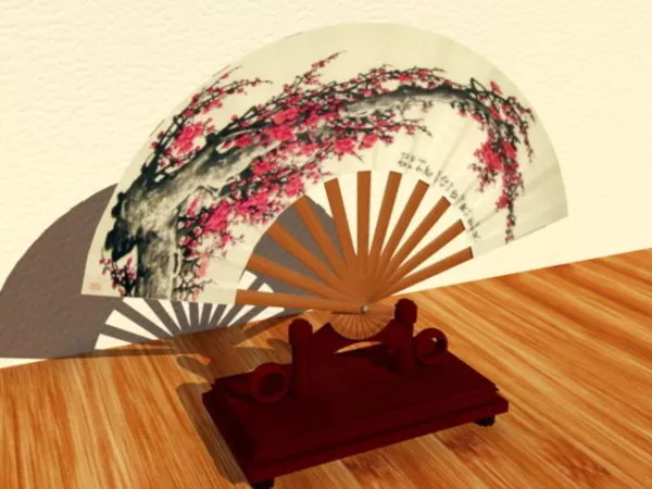 Retro Electric Fan 3d model