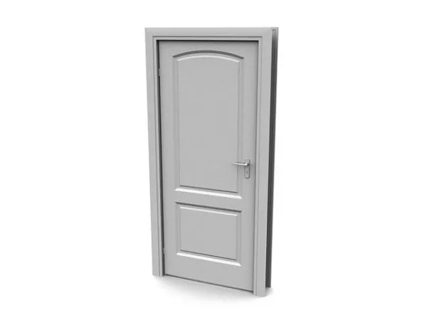 Modern Panel Wall Decoration 3d model