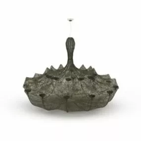 Paper Recycle Pendant Light 3d model