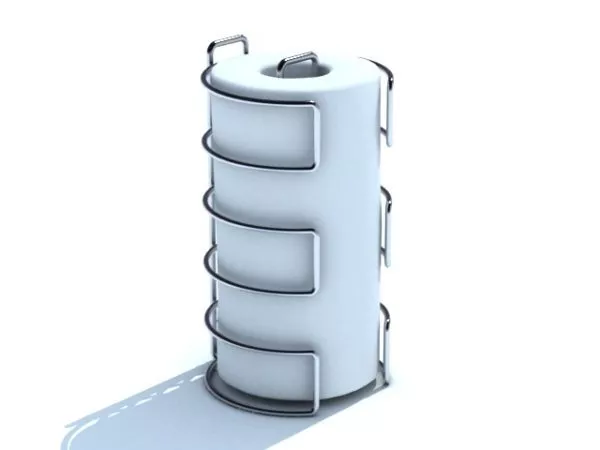 Towel Strip Pattern 3d model