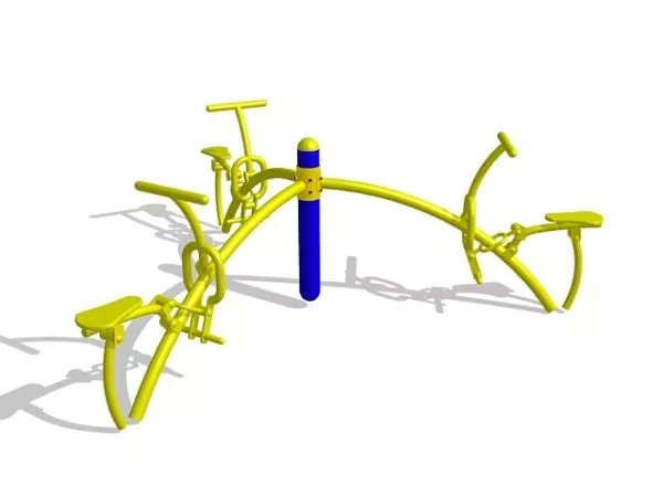 Outdoor Park Exercise Equipment 3d model Outdoor Park Exercise Equipment 3d model