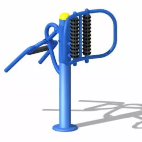 Outdoor Park Fitness Equipment 3d model
