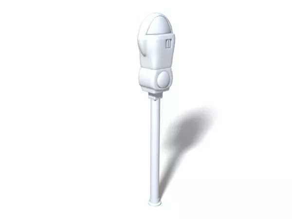 Traffic Parking Meter 3d model Traffic Parking Meter 3d model