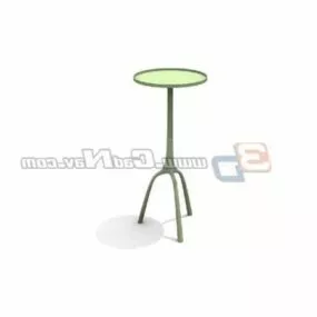 Parlour Furniture Corner Table 3d model