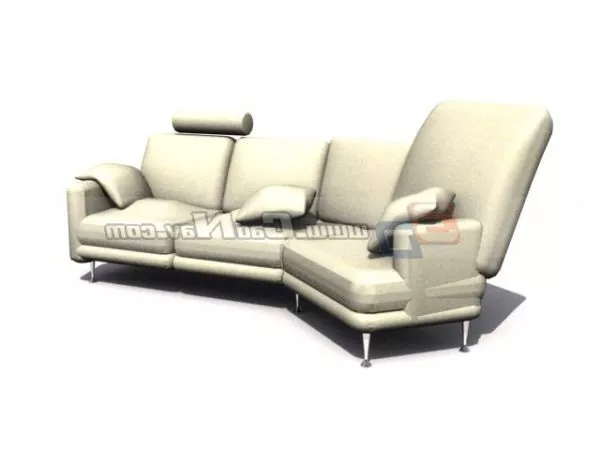 Home Leather Cushion Couch Sets 3d model Home Leather Cushion Couch Sets 3d model