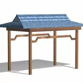 Outdoor Patio Garden Gazebo 3d model
