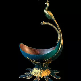 Modern Art Sculpture Vase 3d model