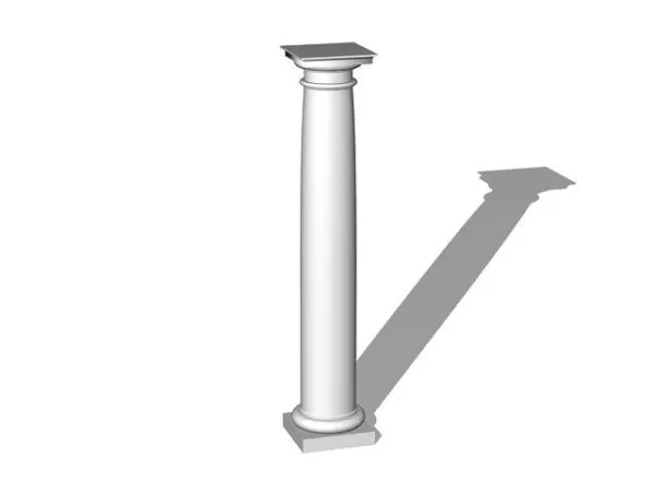 Column Wall Component 3d model