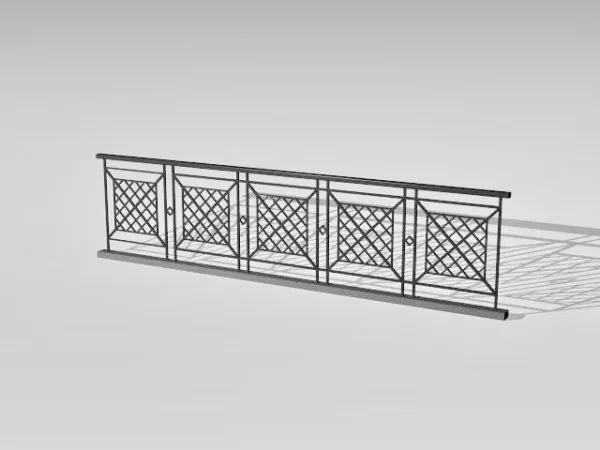 Road Intersection Street Part 3d model