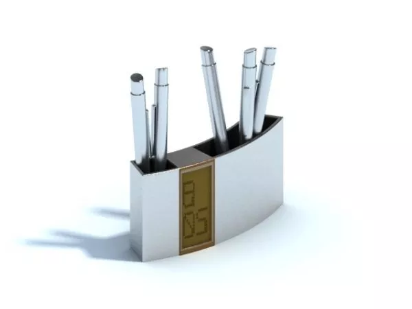 Colorful Ballpoint Pen 3d model