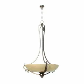 Luxury Pendant Bowl Lighting Fixtures 3d model