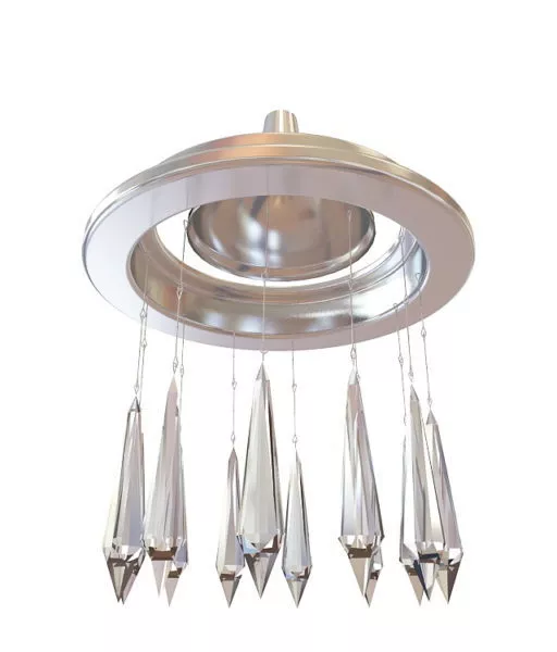 Pendant Lamp Drop Crystal Style 3d model Pendant Lamp Drop Crystal Style 3d model