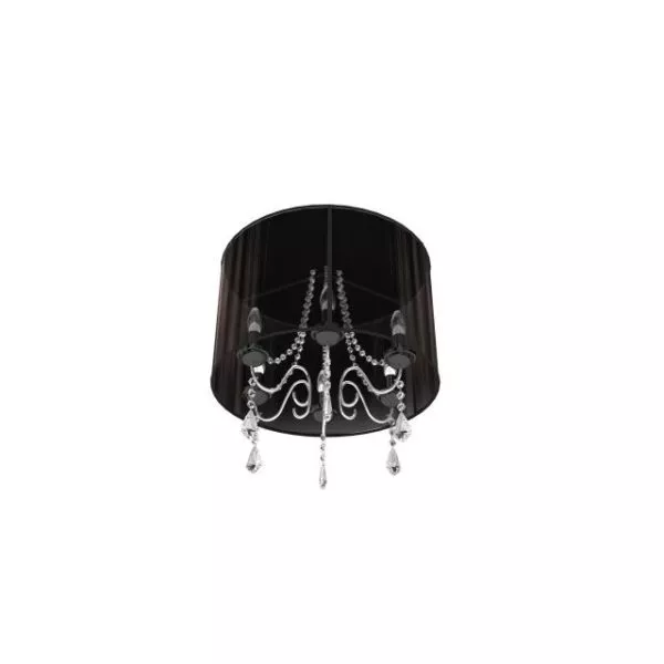 Ceiling Pendant Light With Crystal Drop 3d model Ceiling Pendant Light With Crystal Drop 3d model
