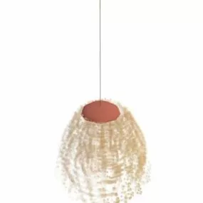 Rain Drop Style Pendant Light 3d model