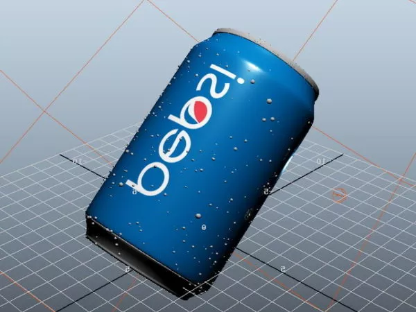 Drink Pepsi Can 3d model Drink Pepsi Can 3d model
