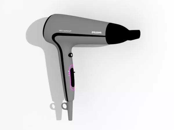 Towel Rail With Heater Covered 3d model