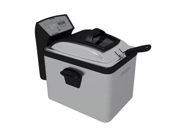 Kitchen Philips Deep Fryer 3d model Kitchen Philips Deep Fryer 3d model