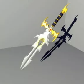 Gaming Phoenix Sword 3d model