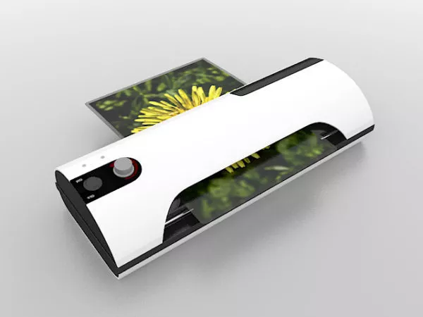 Lowpoly Inkjet Printer 3d model
