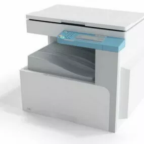 Office Photocopying Machine 3d model