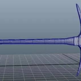 House Pickaxe Tool 3d model