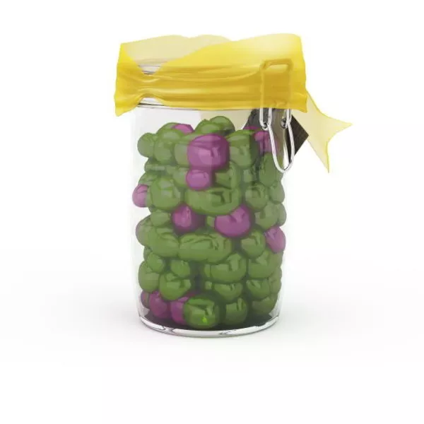 Mixed Vegetables In Bottle 3d model Mixed Vegetables In Bottle 3d model