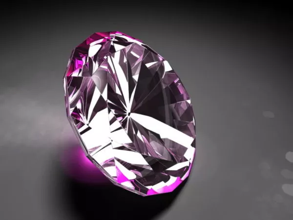 Beautiful Ruby Diamond 3d model
