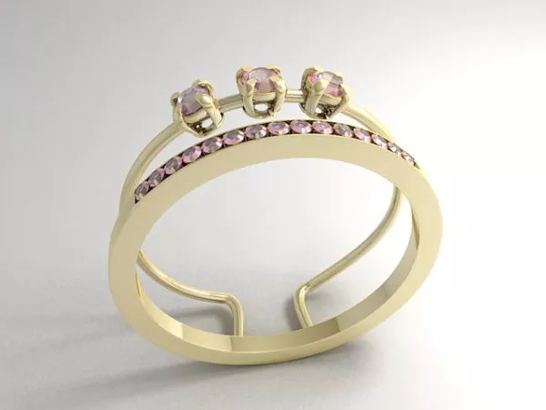 Crab Shaped Ring 3d model