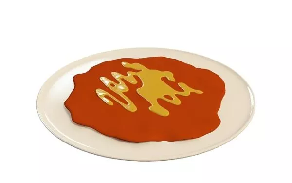 Dinning Pizza Plate 3d model Dinning Pizza Plate 3d model