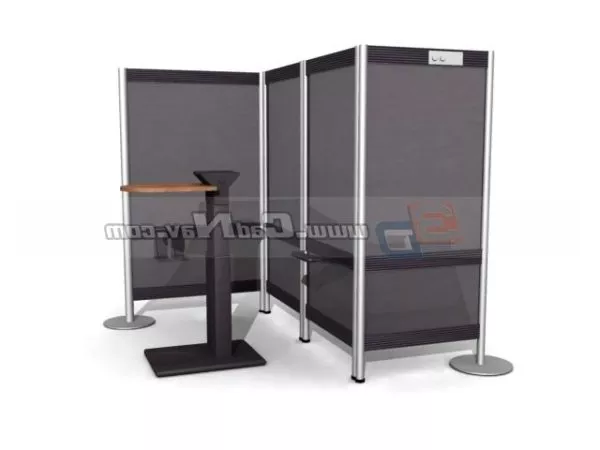 Home Folding Screen 3d model Home Folding Screen 3d model