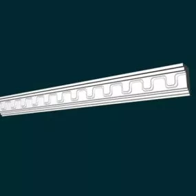 Plaster Crown Molding Decoration 3d model