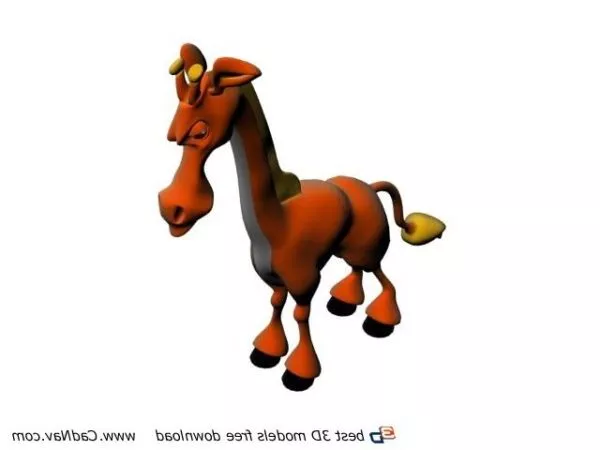 Lion Doll Toy 3d model