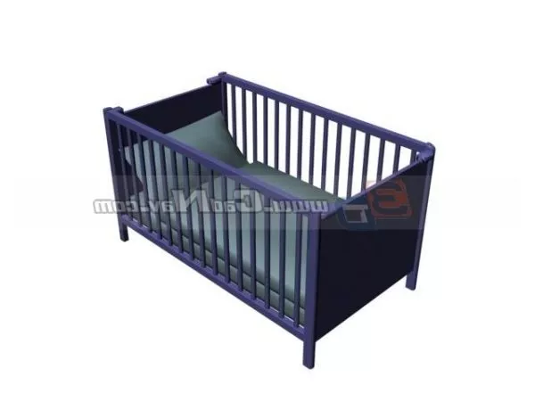 Baby Crib 3d model Baby Crib 3d model