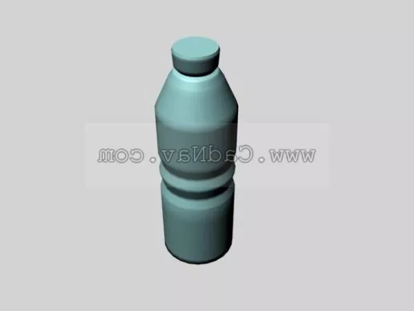 Water Plastic Bottles 3d model Water Plastic Bottles 3d model