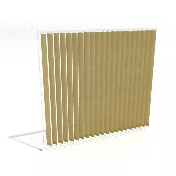 Plastic Vertical Windows Blinds 3d model Plastic Vertical Windows Blinds 3d model
