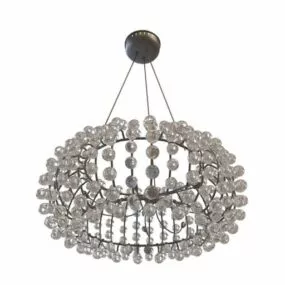 Home Glass Ball Pendant Lighting 3d model